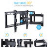 Angle Wall Mount for Articulated TV 32-65 inches