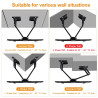 Angle Wall Mount for Articulated TV 32-65 inches