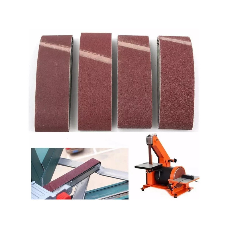 Alluminium Oxide Abrasive Tapes 3x21 Inches, Assorted Granularity…