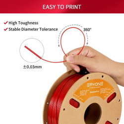 Filamento PLA Estándar ERYONE para Impresión 3D, Diámetro 1,75 mm…