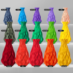 Standard PLA Filament for 3D Printing, 1.75 mm Dia., Adjustable