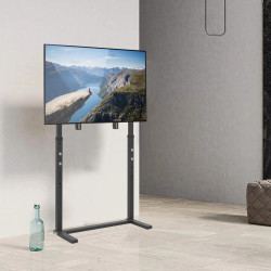 tv Floor Stand, Durable, Adjustable Height, Universal for Screens…