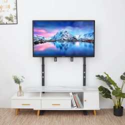 TV-Ständer für den Boden, Verstellbar in der Höhe, Universell für…
