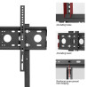 High Floor Universal Mount for 32-65'' LED LCD Flat Screen TV