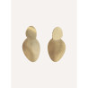CUCOCUCA YXQ E66 Golden Stainless Steel Minimalist Earrings