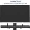 Universal TV Mount for Soundbar Below TV