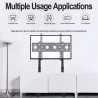 UNHO Floor TV Stand: Free Standing Trolley TV Regolabile in Altezza…