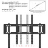 Soporte para TV UNHO Floor: soporte para TV de pie con ajuste de…