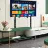 UNHO Floor TV Stand: Free Standing Trolley TV Regolabile in Altezza…