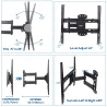Soporte universal para TV UNHO