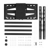 Montaje para TV de doble brazo articulado para pared de 30-85 pulgadas