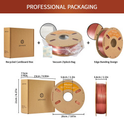 Filamento ERYONE Silk PLA Colorato 1.75MM con Servizio di Stampaggio…