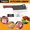 Professional Kitchen Knives New Style in Three-Layer Stainless Steel…
