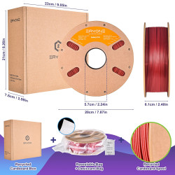 Filament d'impression 3D ERYONE PLA pailletté Effet Galaxie…