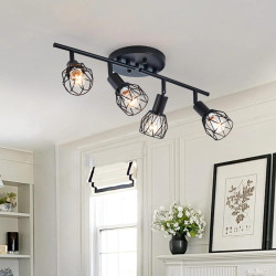 Lampe à Suspendre de Haute Qualité avec 4 Bougies, Design…