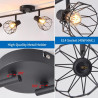 Lampe à Suspendre de Haute Qualité avec 4 Bougies, Design…