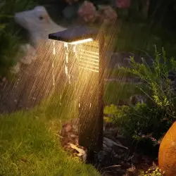 Lampada Solare da Giardino per Esterni, Torcia Ricaricabile…