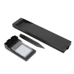 Lampe solaire pour jardin extérieur, torche rechargeable, éclairage…