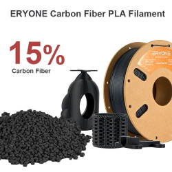 3D-Druckfilament ERYONE CF-PLA, Kohlenfaser-PLA, 1,75 mm…