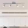 Faretto da Parete LED a 4 Luci Multidirezionali di Alta Qualità…