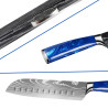 7-Inch Ultra-Sharps Santoku Chef's Knife, Japanese Style with…