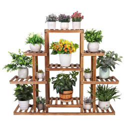 Wooden Plant Support for Heavy Use Outdoor Display