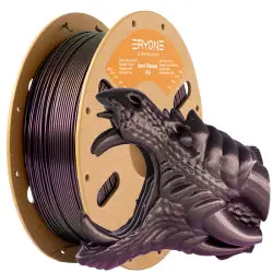 3D Printer Filament ERYONE Titanium Burned PLA, 1.75 mm Diameter, 5 kg