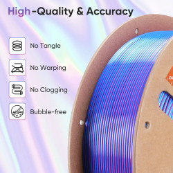 ERYONE Silk PLA Quadruple Color 1.75MM Filament with Printing…