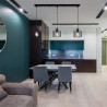 Lampada da soffitto in metallo nordico