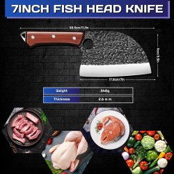 7-Zoll-Fortschneide- Fischschere für professionelle Küchencollege