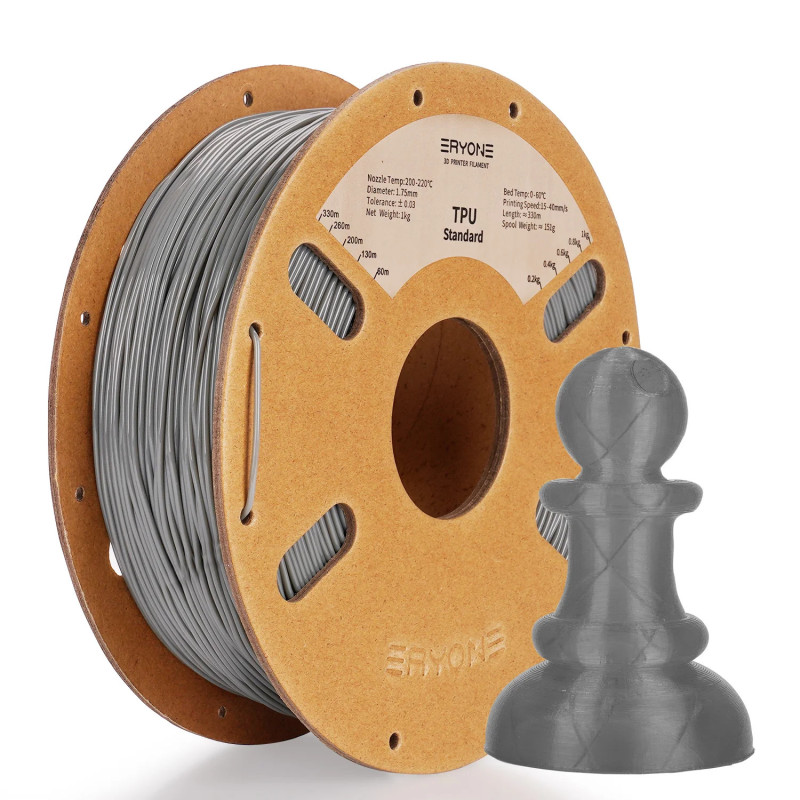 Filament für 3D-Drucker ERYONE TPU 95A, Durchmesser 1,75 mm, 1 kg