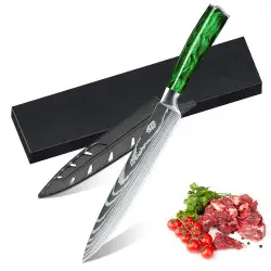 Cuchillo de chef profesional de 7,5 pulgadas, cuchillo japonés…