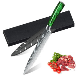 Professional 7.5-Inch Japanese Chef's Knife, Western Style, Meat and…