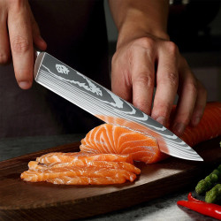 Couteau à découper professionnel de 7,5 pouces, couteau chef…