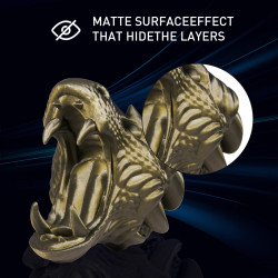 Filament d'imprimante 3D ERYONE en PLA Titane Brûlé, Diamètre 1,75…