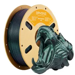 ERYONE 3D Printer Filament in Burned Titanium PLA, 1.75 mm Diameter…