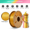 ERYONE Tricolor Silk Filament 1.75MM with Printing Service -…