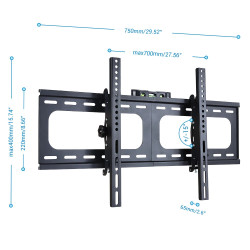 Inclinable Wall Mount for Flat Screen TV