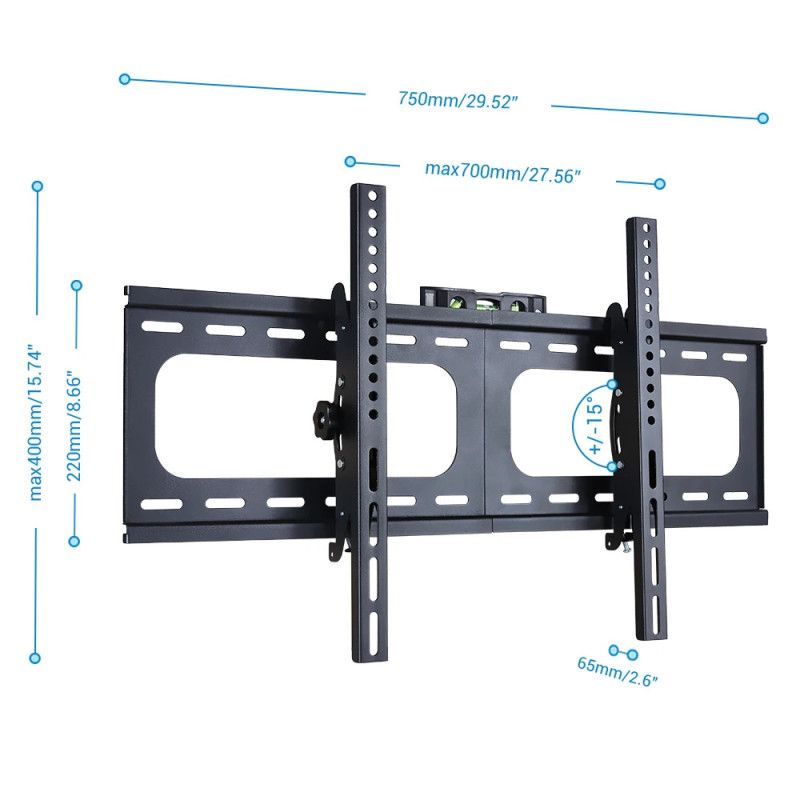 Inclinable Wall Mount for Flat Screen TV