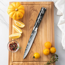 5-Inch Ultra Sharp Carbon Steel Stainless Steel Multi-Purpose Knife…