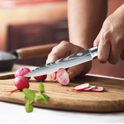 5-Inch Ultra Sharp Carbon Steel Stainless Steel Multi-Purpose Knife…