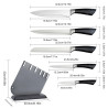 Steel Bread Cutting Knife Set Sharp and Durable