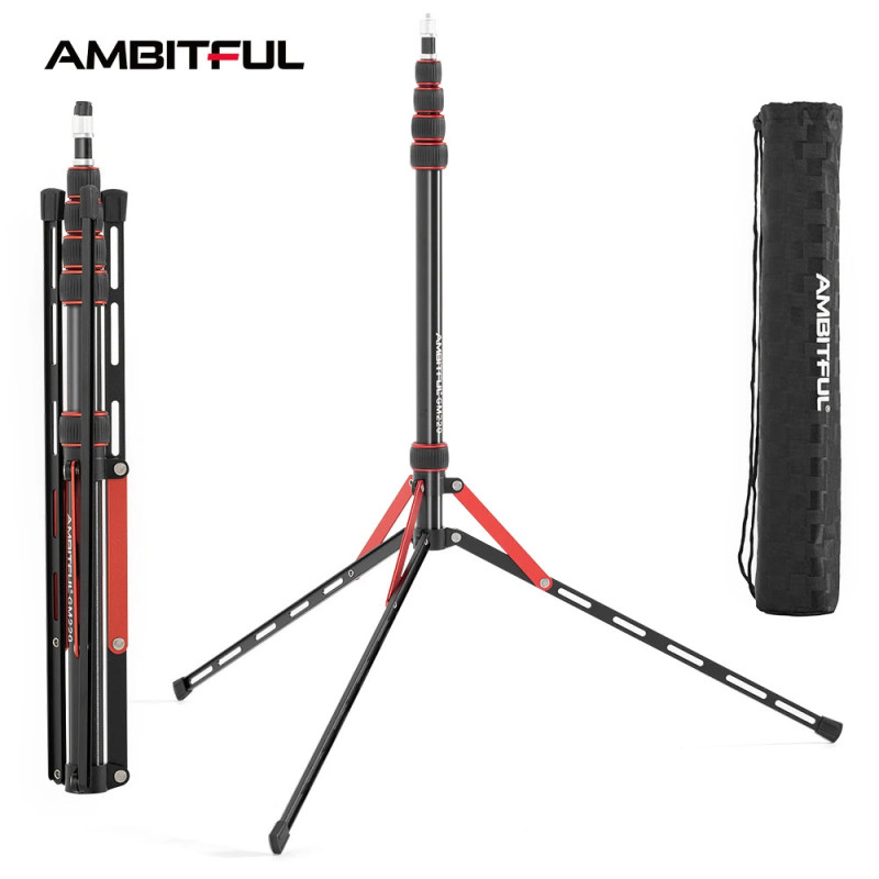 Treppiede per Fotocamera Ambitful GM220 con Tubo Più Spesso…