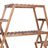 Porta Piante Multifunzionale in Legno Massello