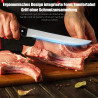 Chef's Knife Set of 2 Cr13 Stainless Steel 15 Pieces for Meat, Bread…