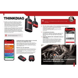 ThinkDiag OBD2 Extension Cable Universal 16-Pin Male to Female Auto…