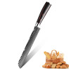 Cuchillo para Pan de Cocina con Lama Seghete de Acero Inoxidable…